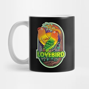 Lovebird tshirt design Mug